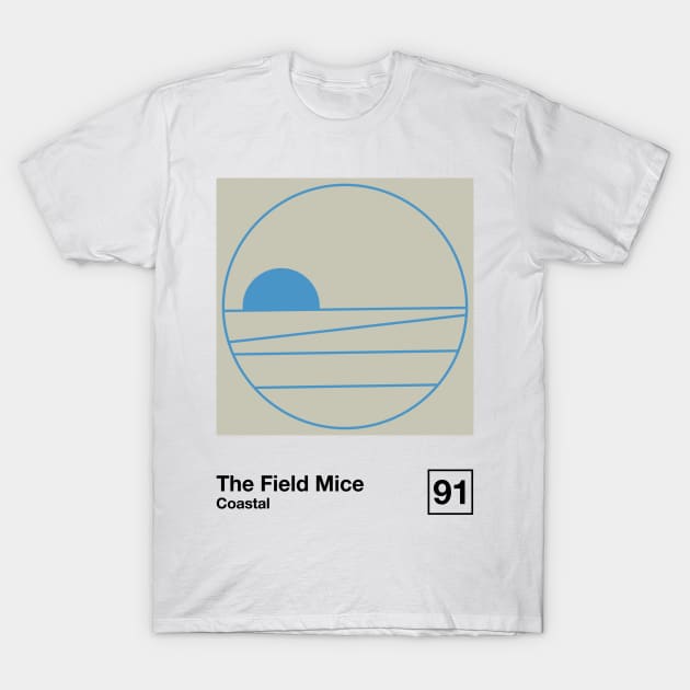 Coastal / Minimalist Style Graphic Artwork Poster Design T-Shirt by saudade